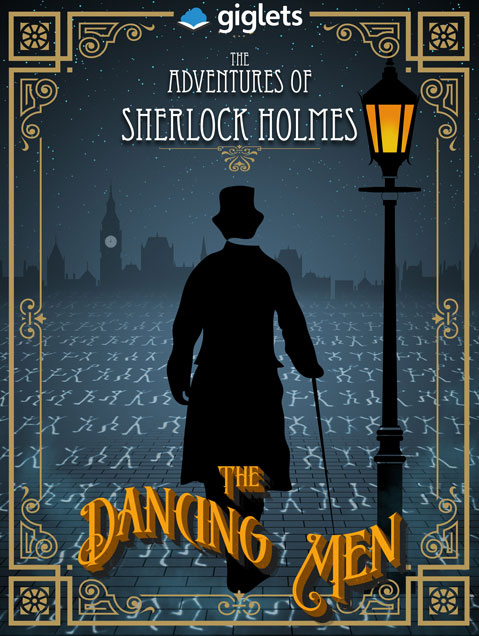 Giglets front cover image for Sherlock Holmes and the Dancing Men